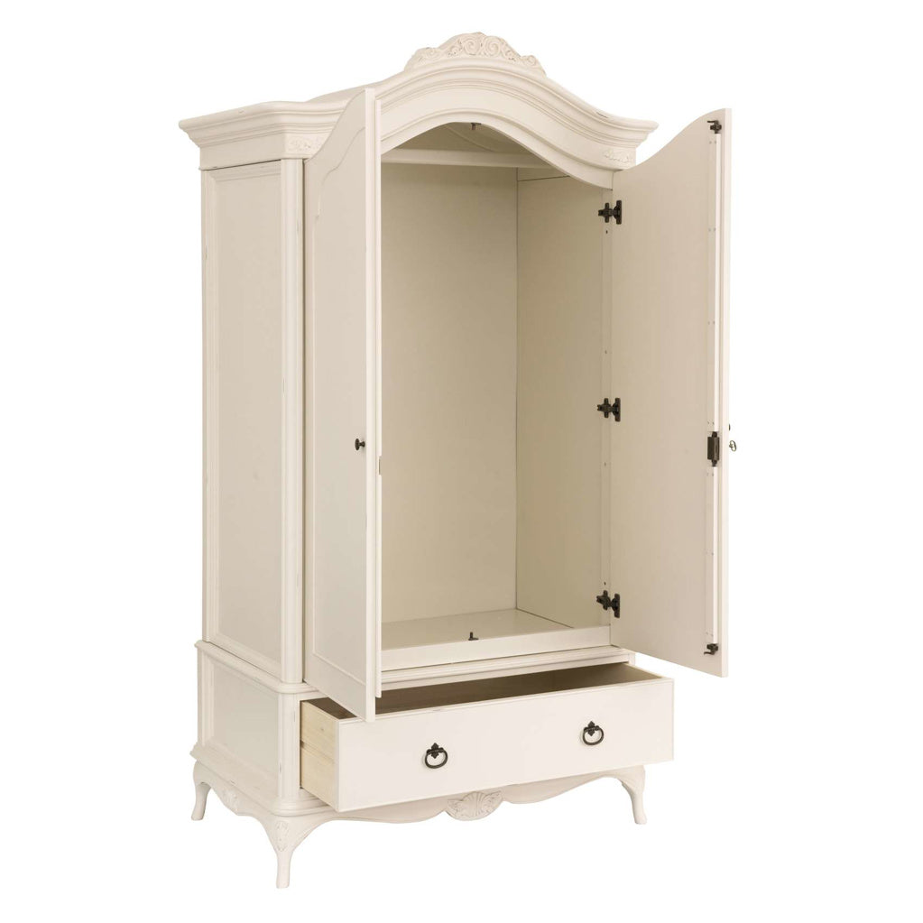Ivory French Style Armoire