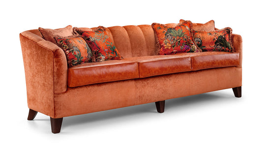 Ivy Style Three Seat Dining Sofa