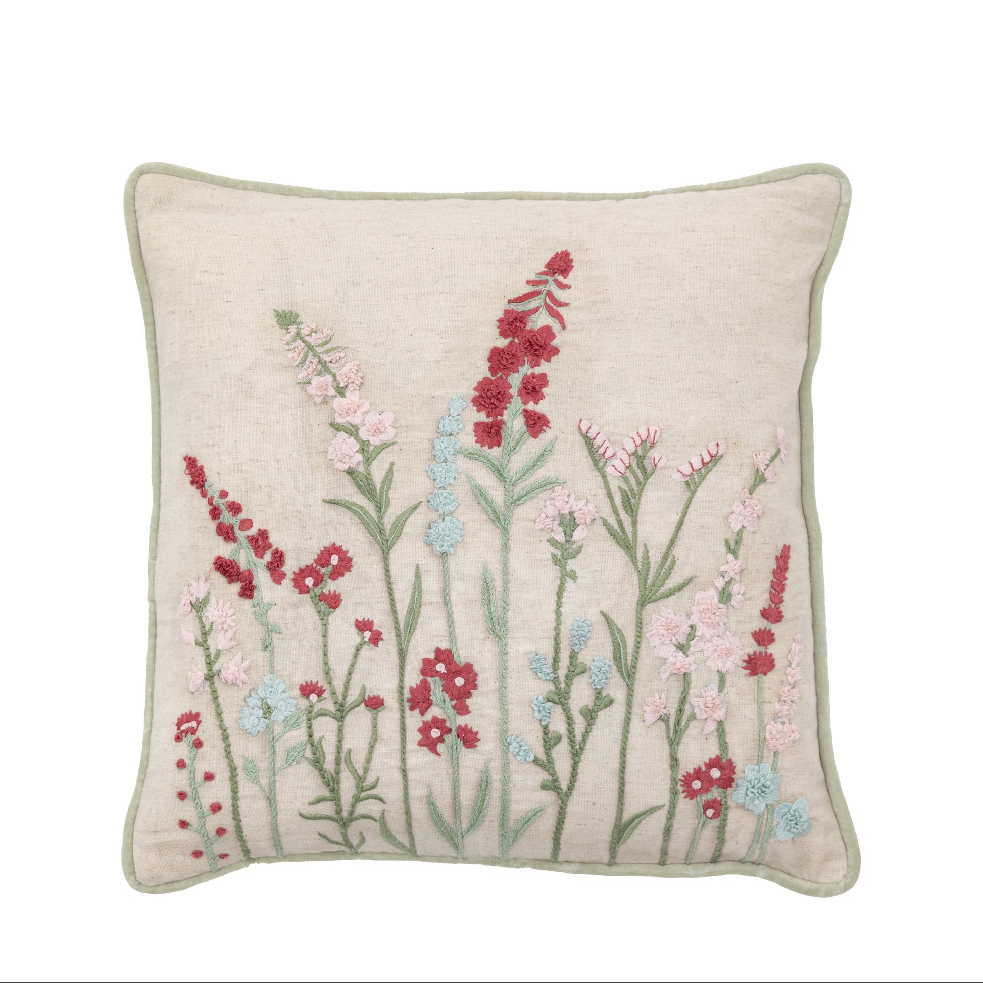 Kilnsey Embroidered Meadow Cushion