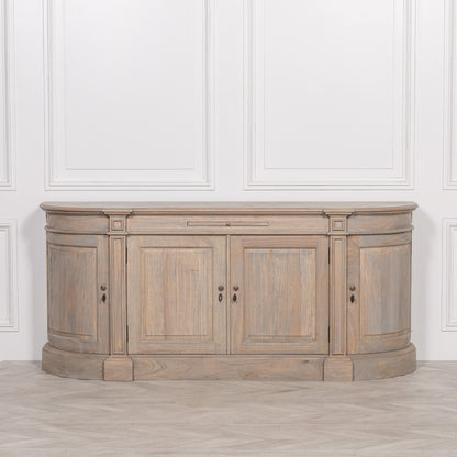 Rustic Contemporary Wooden Large Buffet Sideboard