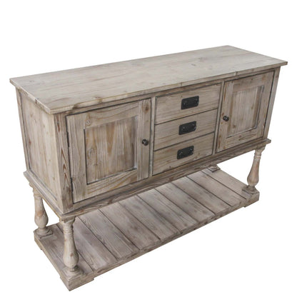 Lille Reclaimed Pine French Rustic Sideboard