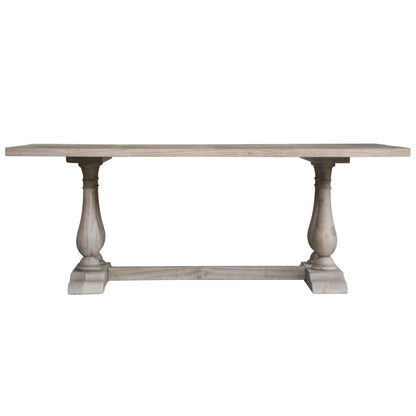 Lille Rustic Pine French Dining Table