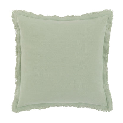 Linen Look Cushion 2 Pack Sage