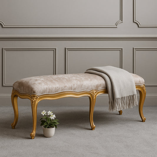 Louis French Gold Bench