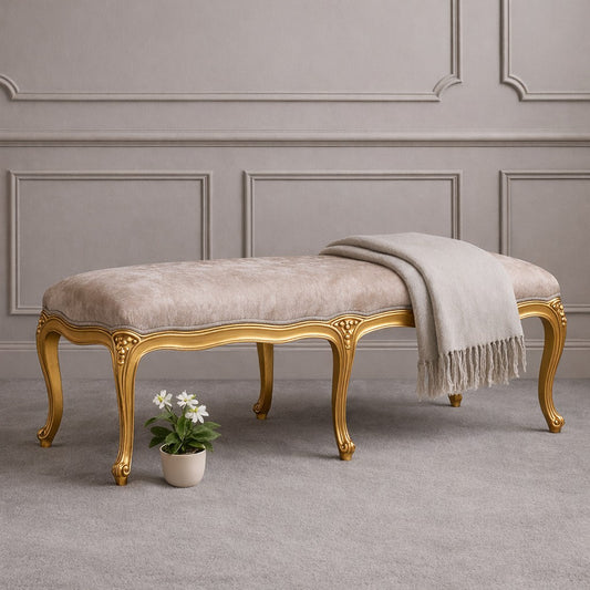 Louis French Gold Bench