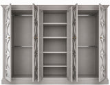 Open View for French Louis Mirrored Armoire