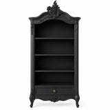 Louis French Open Bookcase with 1 Drawer