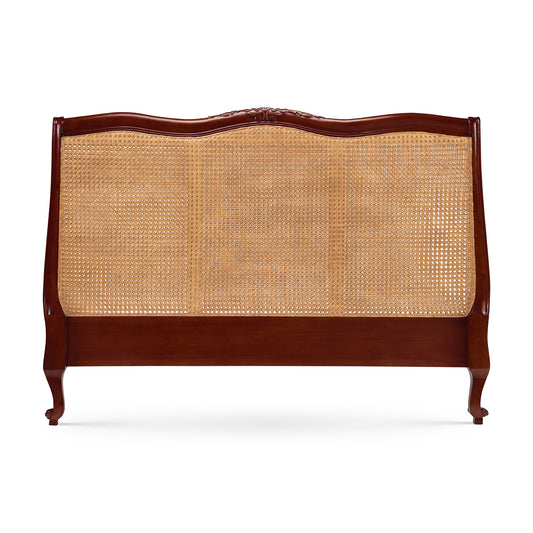 Louis XV French Rattan Headboard