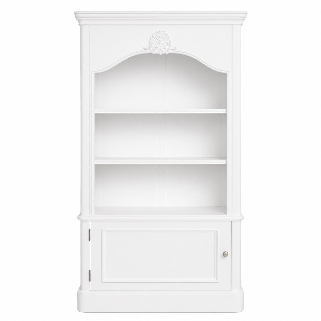 Lyon French Small Bookcase with Cupboard