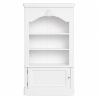 Lyon French Small Bookcase with Cupboard