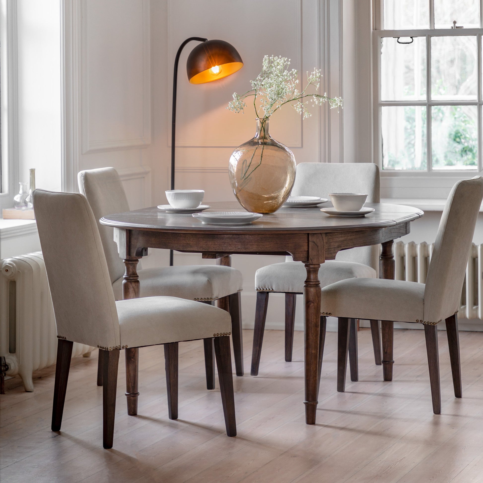 Madison Round Extending Dining Table