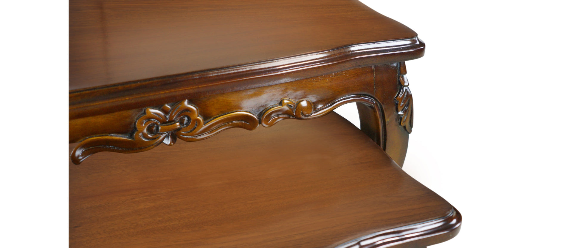 Classic Mahogany French Nest of Table