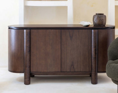Mezze Contemporary Brown Sideboard