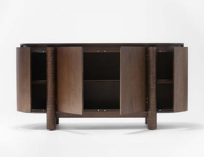Mezze Contemporary Brown Sideboard
