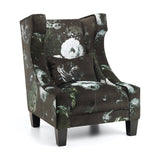 Midas Floral Patterned Upholstered Armchair