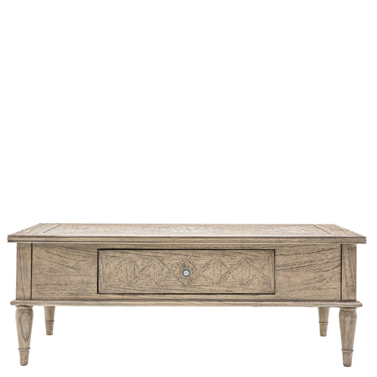 Mustique Coffee Table With Drawer