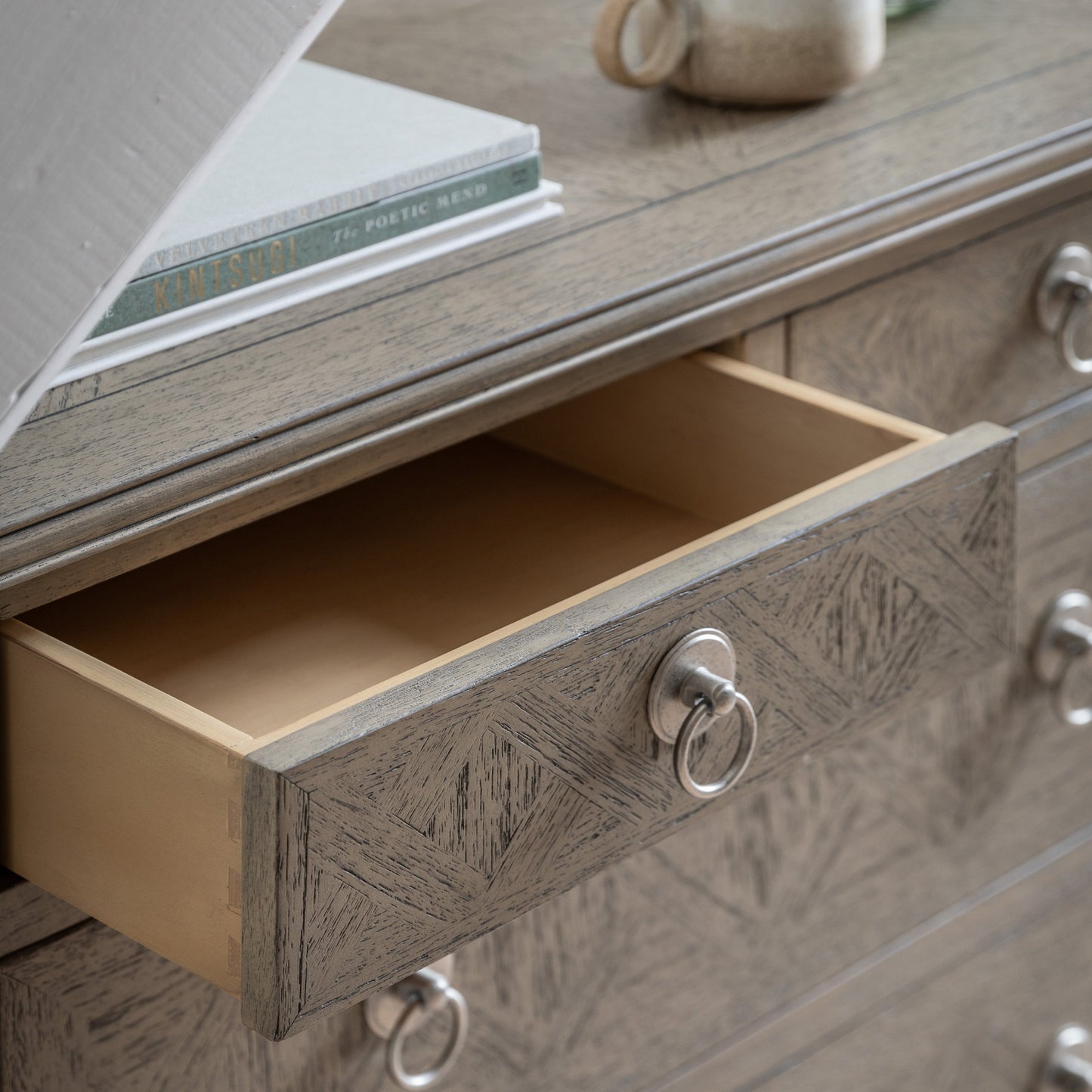 Mustique Weathered 5 Drawer Chest