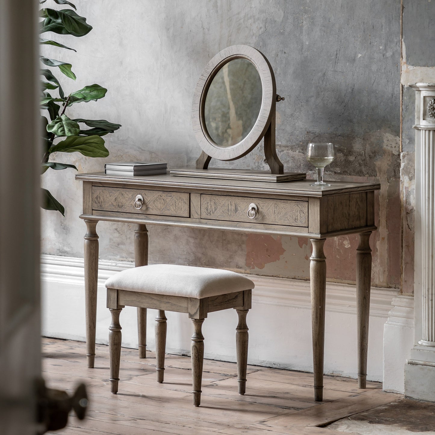 Mustique Weathered Dressing Table