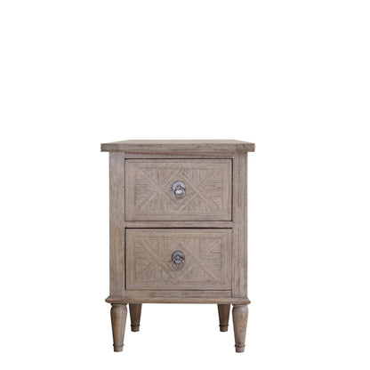 Mustique Weathered Bedside Table