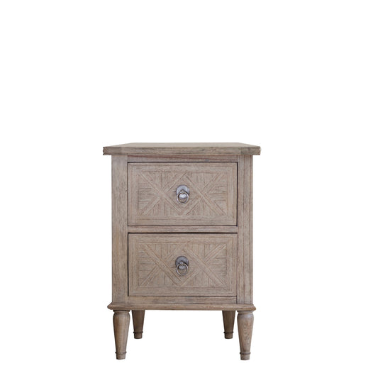 Mustique Weathered Bedside Table