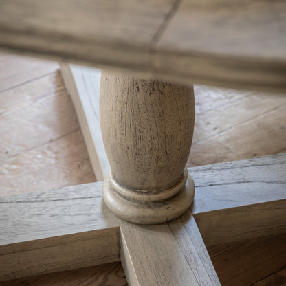 Mustique Dining table Rustic Finish