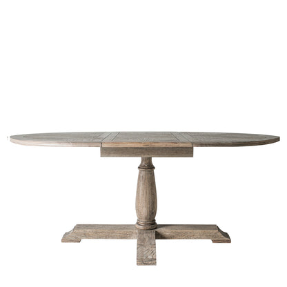 Mustique Round Extending French Dining Table