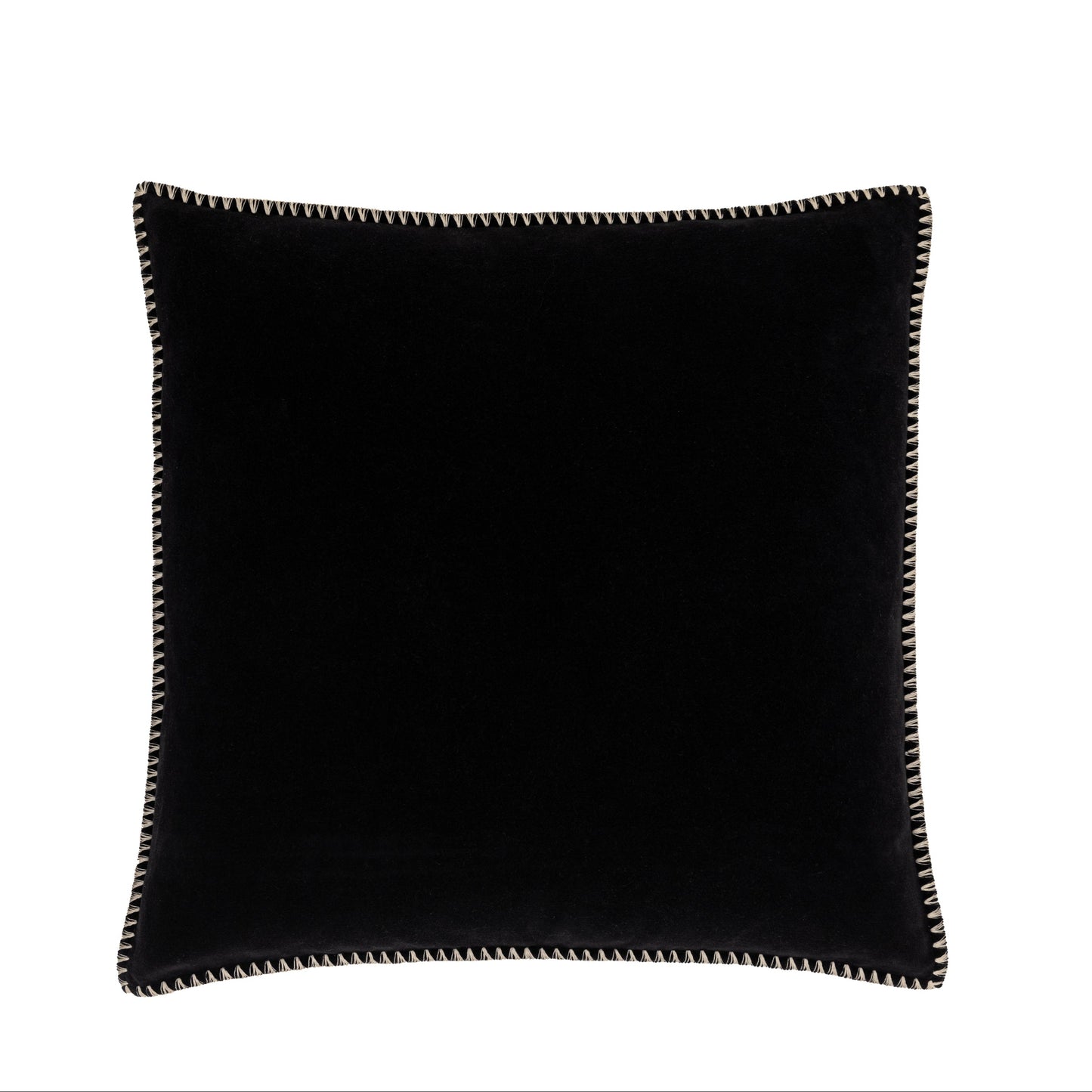 Nico Velvet Cushion Black