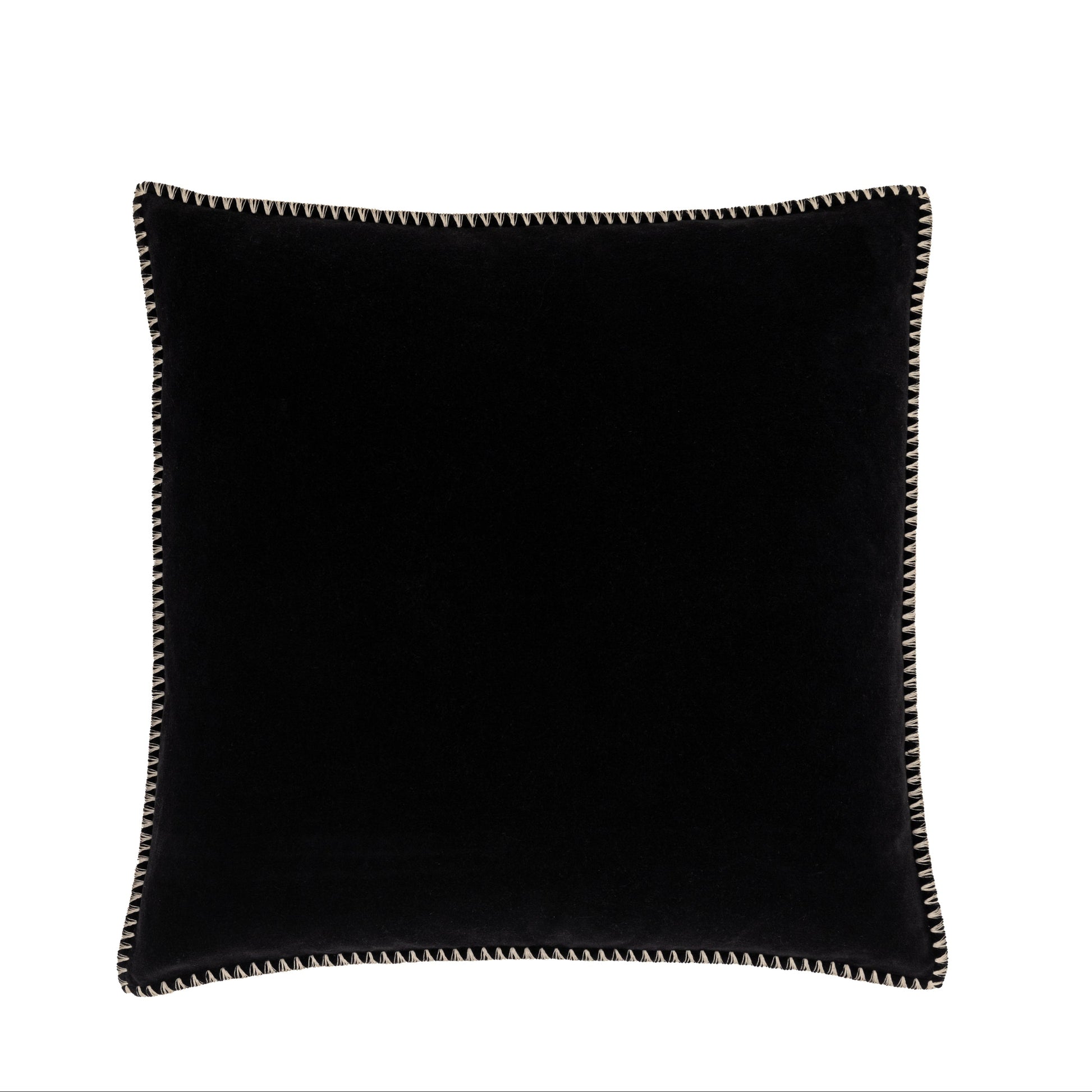 Nico Velvet Cushion Black