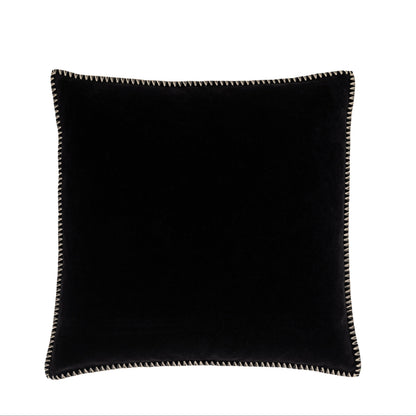 Nico Velvet Cushion Black