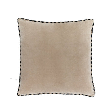 Nico Velvet Cushion Taupe