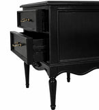 Parisian Noir French 2 Drawer Bedside