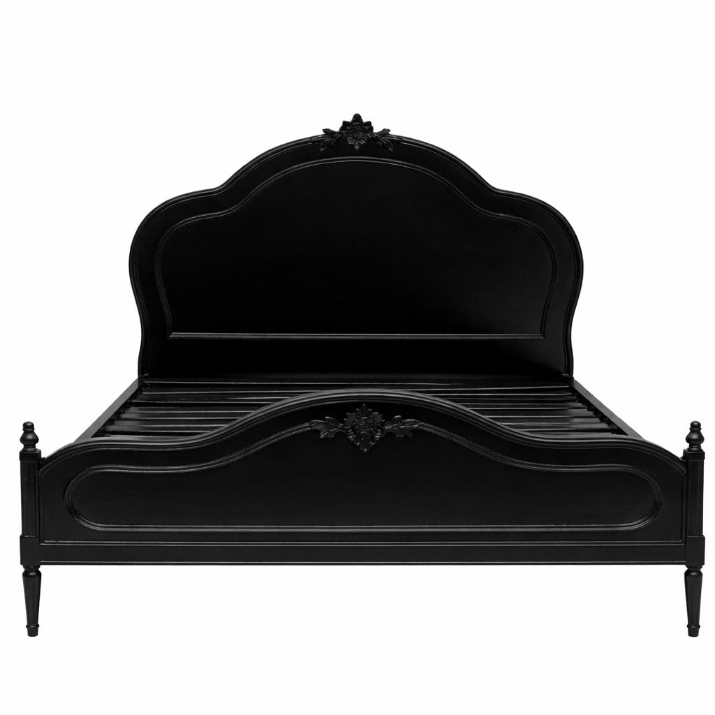 Parisian Noir Louis French Bed