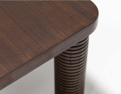 Riad Brown Contemporary Coffee Table