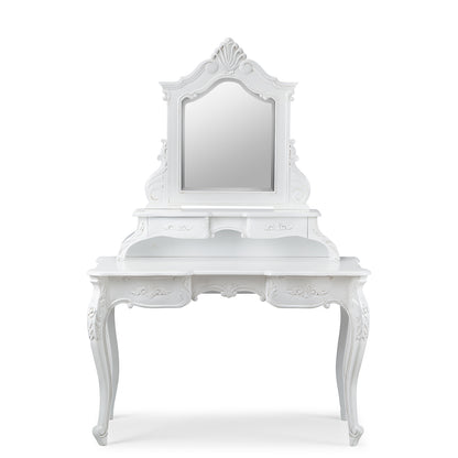 Rococo French Dressing Table with Mirror