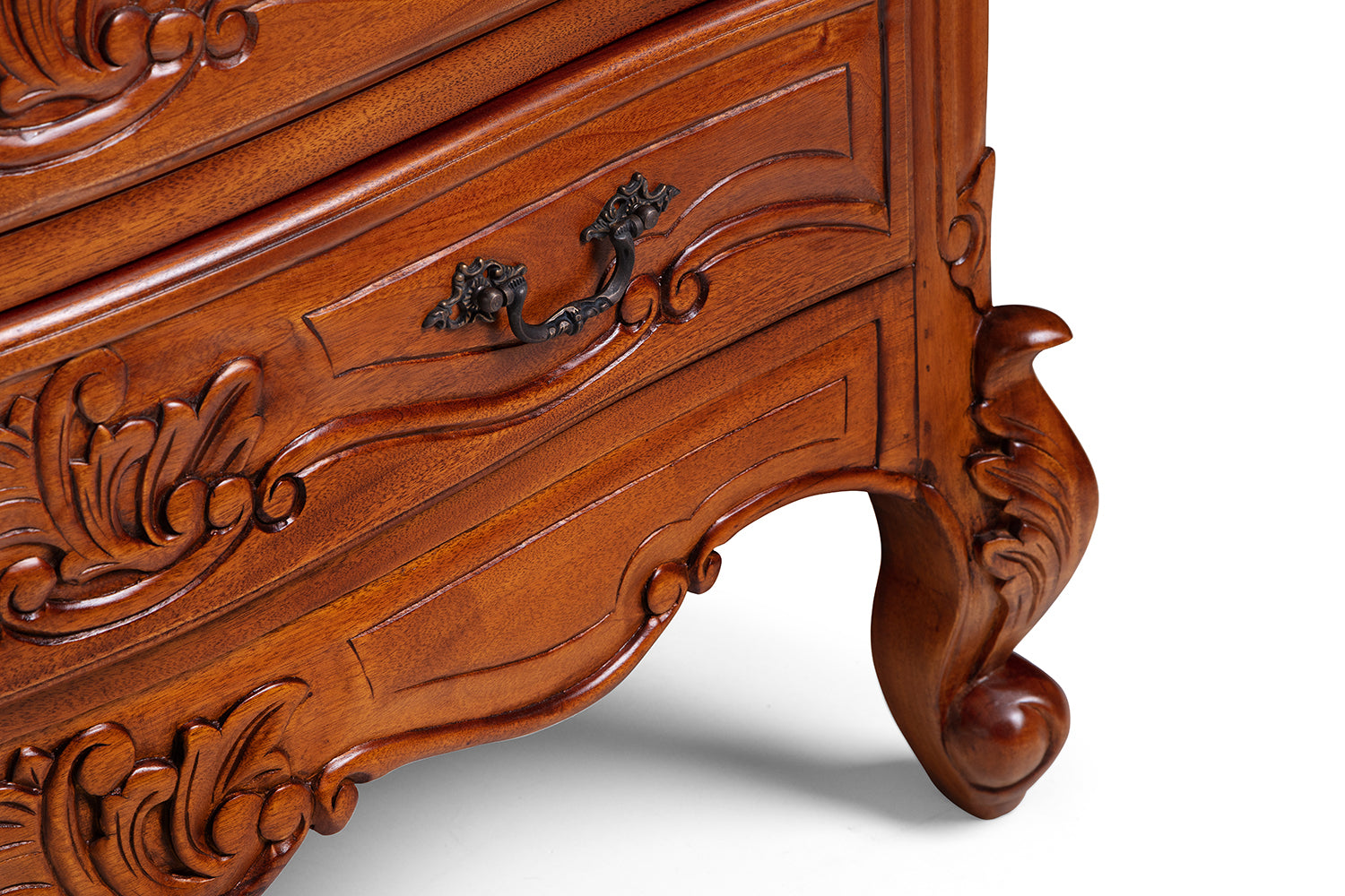 Rococo Style French 4 Drawer Chest