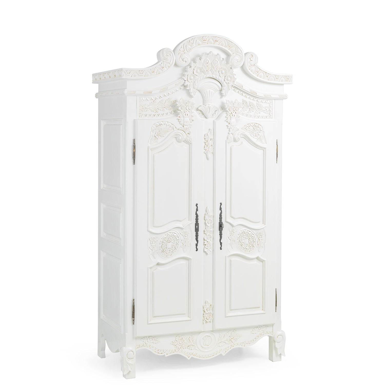 Rococo French Carved Wardrobe