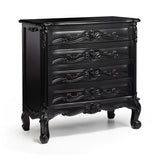 Rococo Style French 4 Drawer Chest