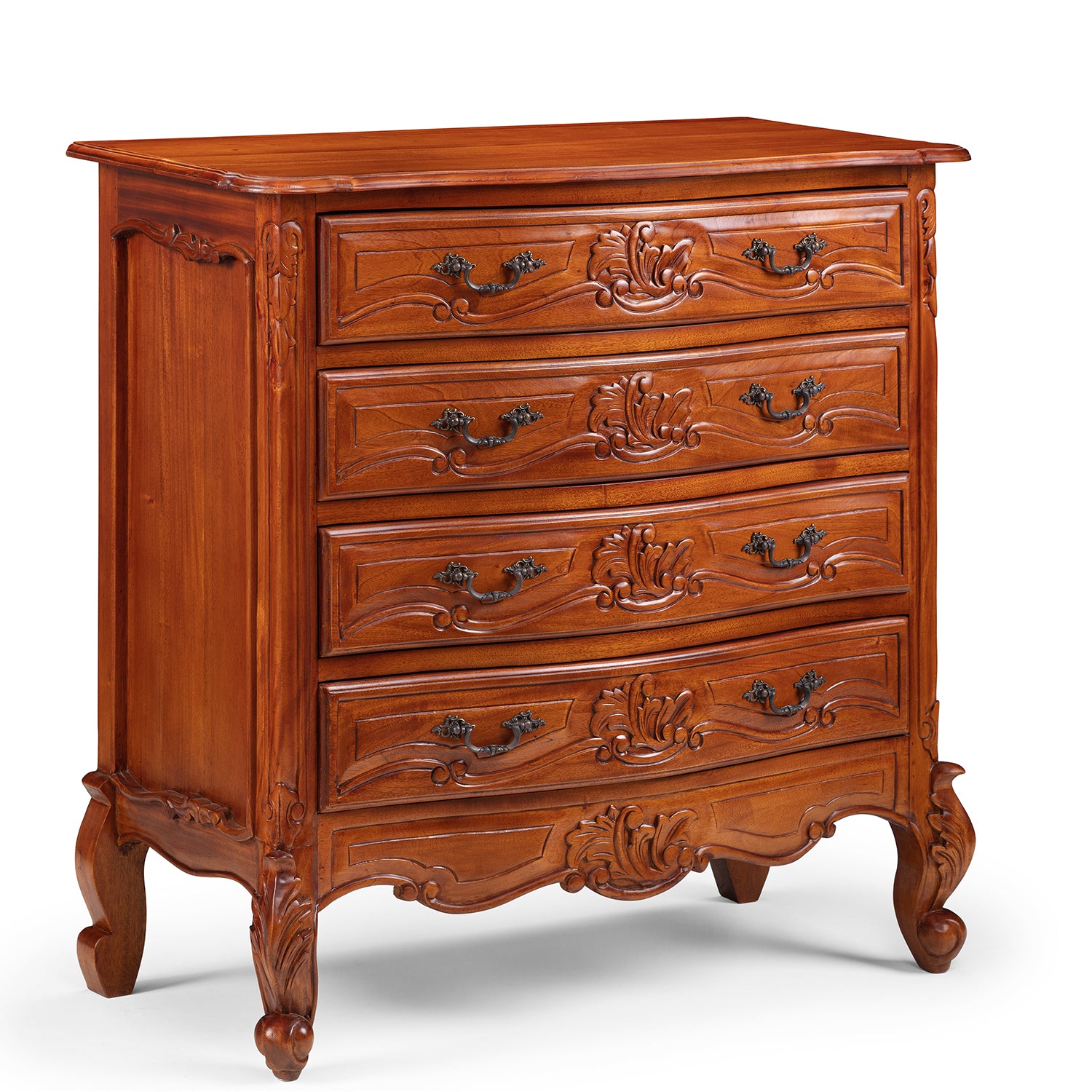 Rococo Style French 4 Drawer Chest