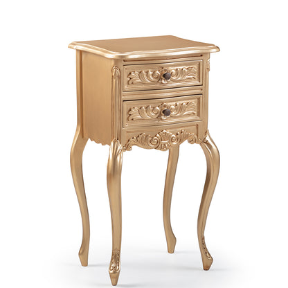 Rococo French 2 Drawer Nightstand