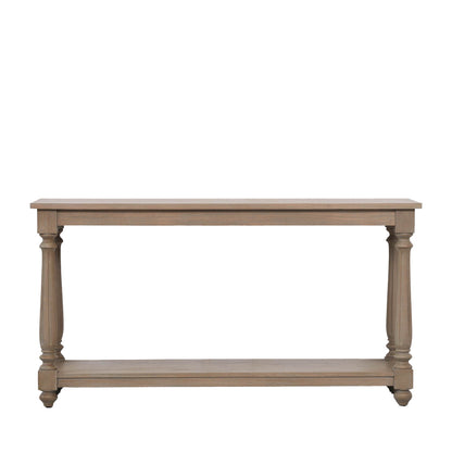 Rustic Wooden French Farmhouse Console Table