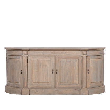 Rustic Contemporary Wooden Large Buffet Sideboard