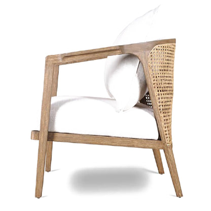 San Mateo Rattan Back Armchair