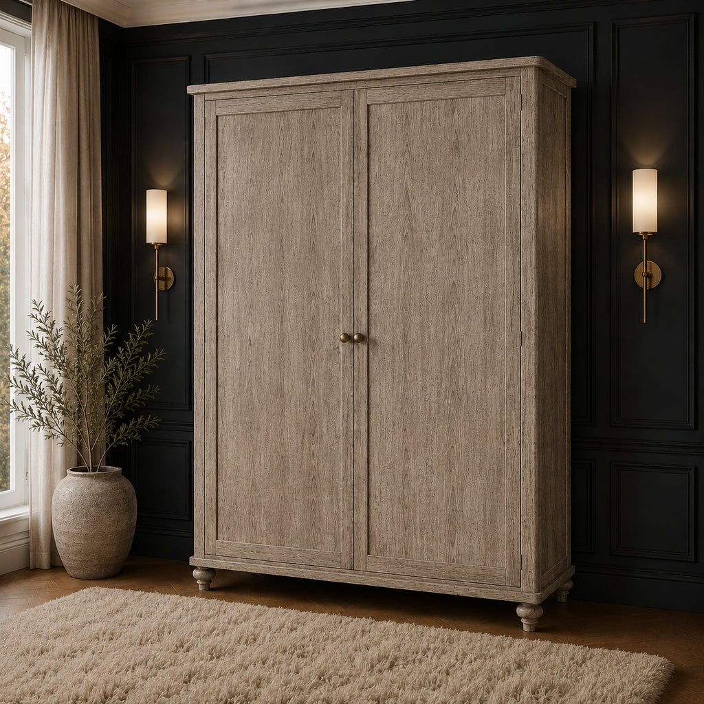 Sandy Lane French 2 Door Wardrobe