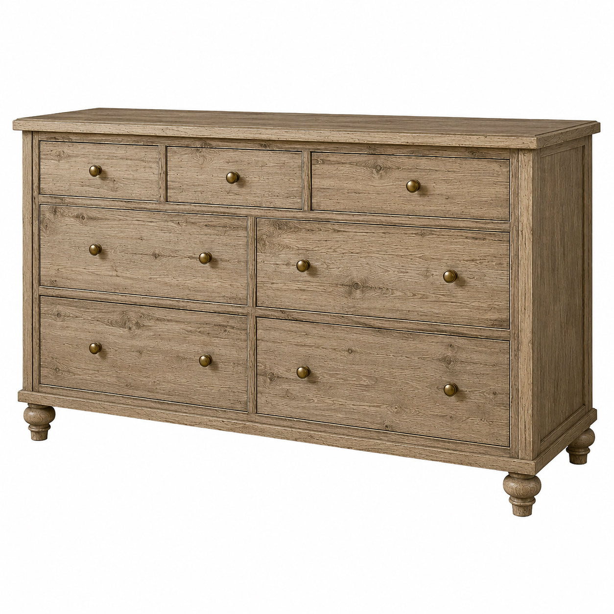 Sandy Lane French 7 Drawer Chest