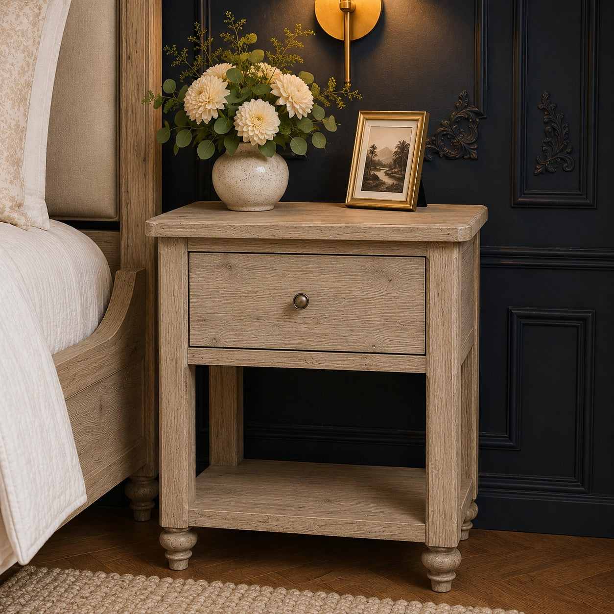 Sandy Lane French Bedside Table