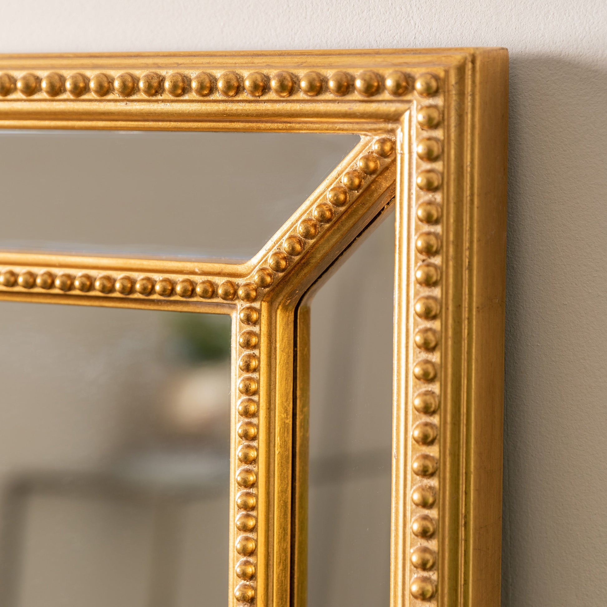 Sinatra French Gold Leaner Mirror