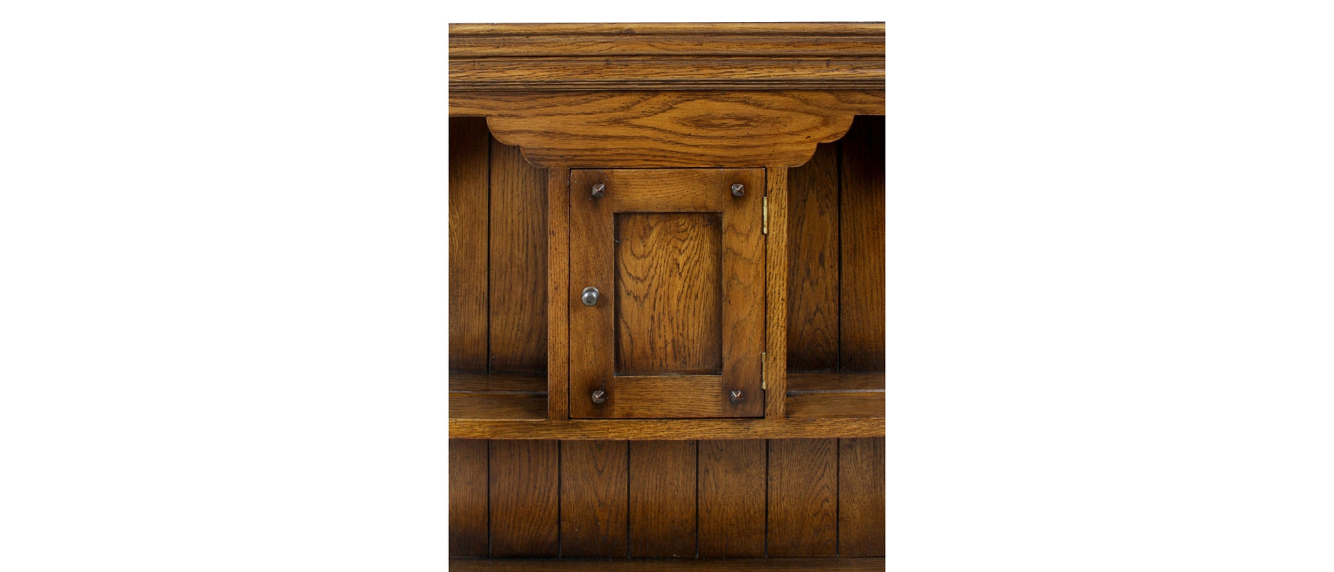 Dark Oak French Traditional Small Chubyhole Dresser