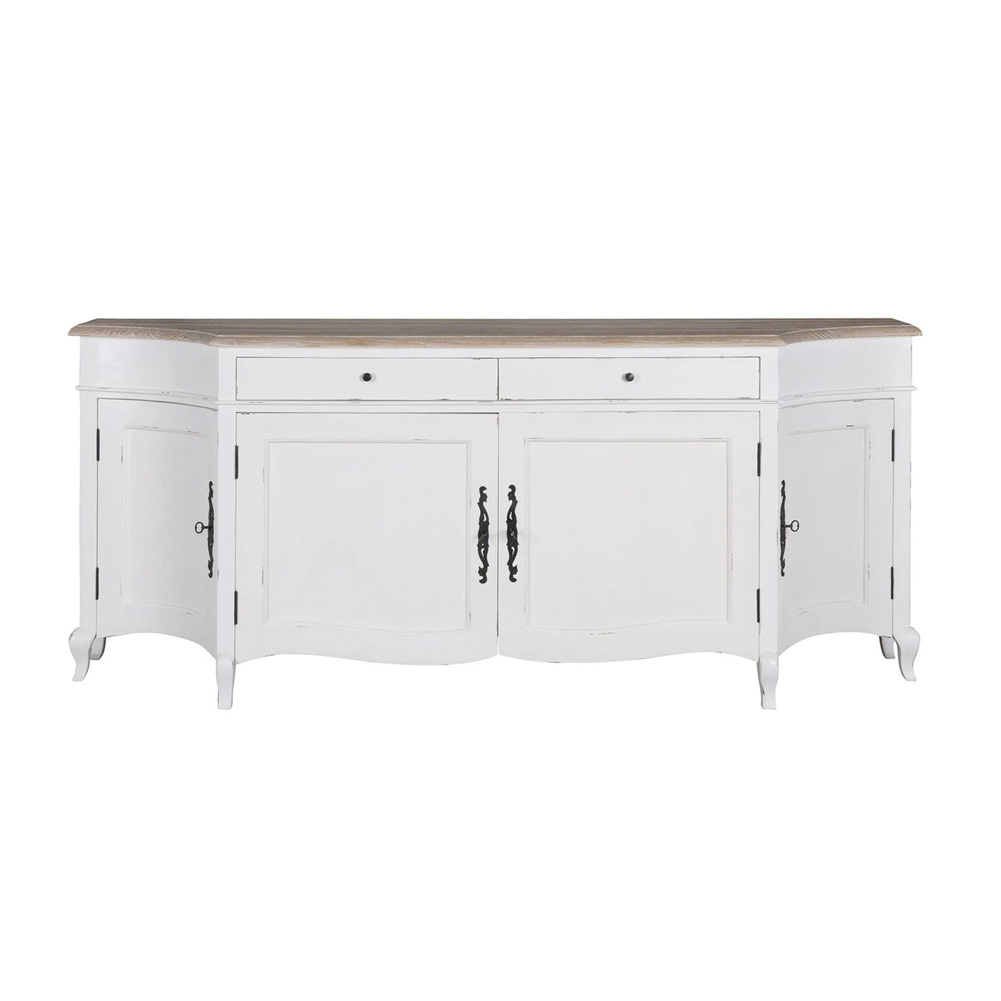 Sofia French Curved Sideboard with 4 Doors
Success
