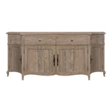 Sofia French Curved Natural Sideboard with 4 Doors
Success
