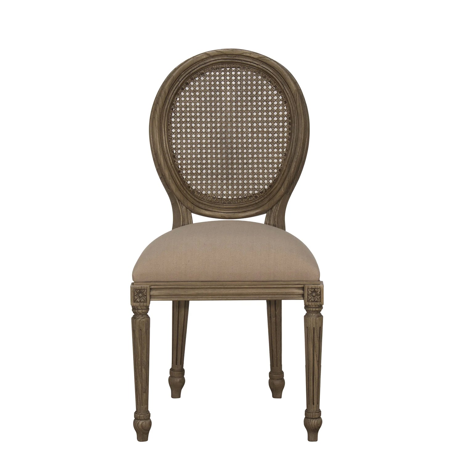 Sofia French Rattan Back Dining Chair